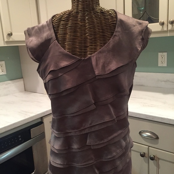 Cocoa Sleeveless Ruffled Top - Picture 3 of 5